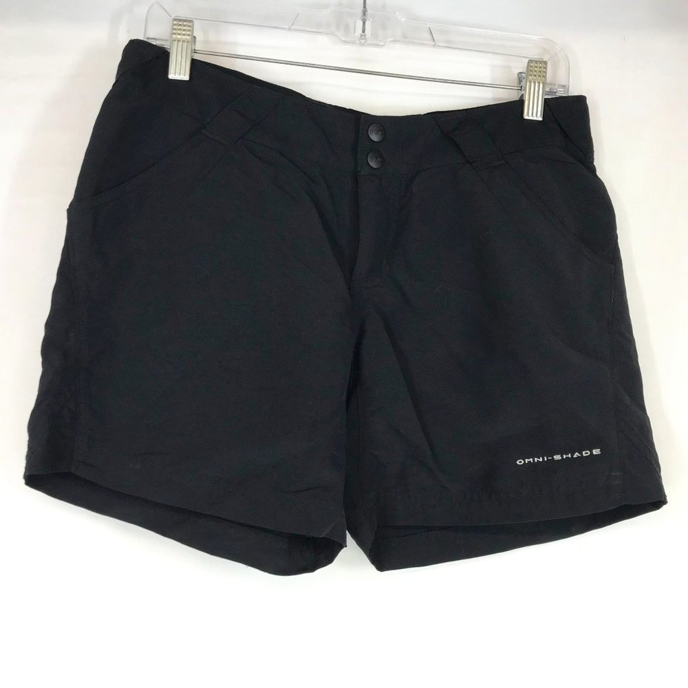 COLLUMBIA - WOMEN'S SMALL - BLACK OMNI SHADE PFG SHORTS